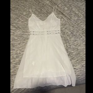 Boutique White Cutout Dress